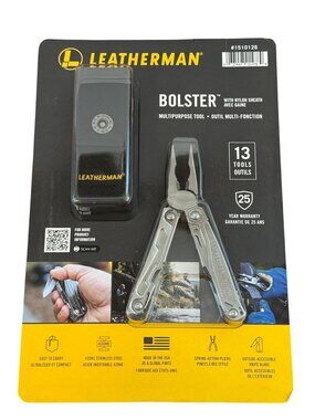 Leatherman Bolster multi tool in exclusive shell for Costco. Limited Edition.